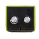 Bimar S263.EU stufetta elettrica Interno Nero, Verde 1500 W Riscaldatore ambiente elettrico con ventilatore 4