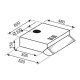 Glem Gas GHL600WH cappa aspirante Incassato Bianco 200 m³/h 3