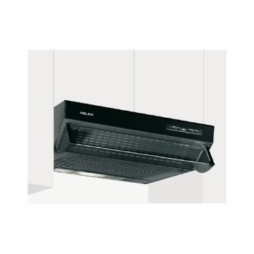 Glem Gas GHL600BK cappa aspirante Incassato Nero 200 m³/h