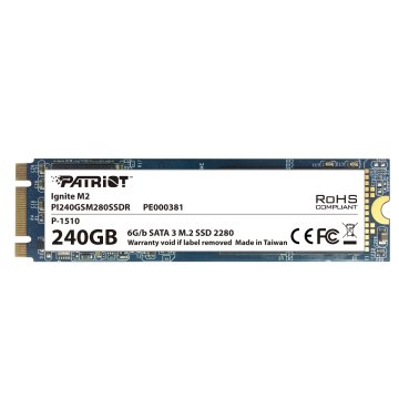 Patriot Memory Ignite M2 240 GB M.2 Serial ATA III MLC