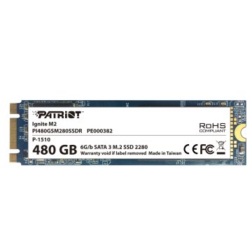 Patriot Memory Ignite M2 M.2 480 GB Serial ATA III MLC