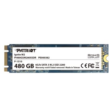 Patriot Memory Ignite M2 480 GB M.2 Serial ATA III MLC
