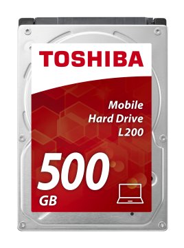 Toshiba L200 500GB disco rigido interno 5400 Giri/min 8 MB 2.5" SATA