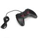 NGS Maverick Nero, Rosso USB Gamepad Analogico/Digitale PC, Playstation 3 3