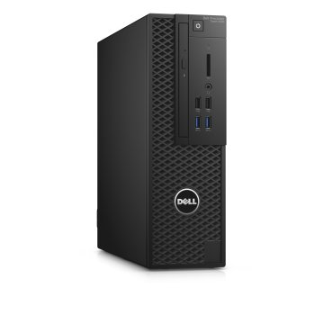 DELL Precision T3420 Intel® Core™ i5 i5-6600 8 GB DDR4-SDRAM 1 TB HDD AMD FirePro W2100 Windows 7 Professional SFF Stazione di lavoro Nero