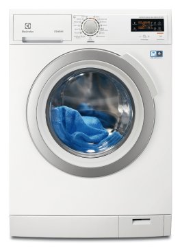 Electrolux EWF 1287 ST lavatrice Caricamento frontale 8 kg 1200 Giri/min Argento, Bianco