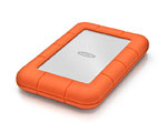 LaCie Rugged Mini 500GB disco rigido esterno Arancione, Argento