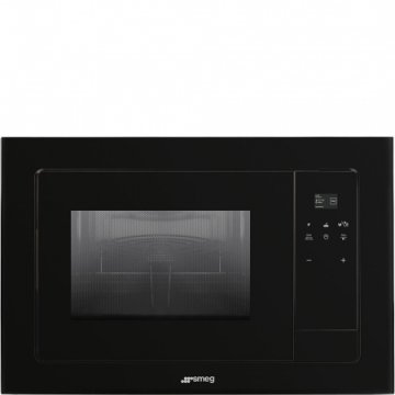 Smeg FMI120N1 forno a microonde Nero Microonde con grill Da incasso 20 L 800 W