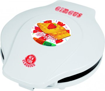Efbe-Schott TKG WM 1001 NYC piastra per waffle 3 waffle 700 W Bianco