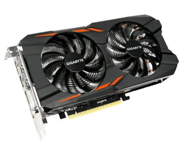 GIGABYTE GV-N105TWF2OC-4GD scheda video NVIDIA GeForce GTX 1050 Ti 4 GB GDDR5