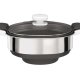 Moulinex XF384B10 3,7 L Vetro, Acciaio inox Set cestello per cottura a vapore 2