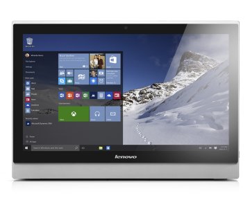 Lenovo S500z Intel® Core™ i3 i3-6100U 58,4 cm (23") 1920 x 1080 Pixel PC All-in-one 4 GB DDR4-SDRAM 500 GB HDD Windows 7 Professional Wi-Fi 5 (802.11ac) Nero, Argento