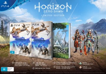 Sony Horizon Zero Dawn Limited Edition, PS4 Limitata Inglese, ITA PlayStation 4