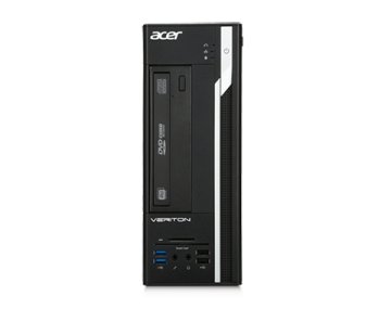 Acer Veriton X VX2640G Intel® Core™ i3 i3-6100 4 GB DDR4-SDRAM 1 TB HDD Windows 10 Home Desktop PC Nero
