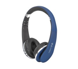 Trevi DJ 1200 BT Auricolare Con cavo e senza cavo A Padiglione Musica e Chiamate Micro-USB Bluetooth Blu