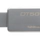 Kingston Technology DataTraveler 50 128GB unità flash USB USB tipo A 3.2 Gen 1 (3.1 Gen 1) Nero, Argento 3