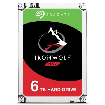 Seagate IronWolf ST6000VN0041 disco rigido interno 6 TB 7200 Giri/min 128 MB 3.5" Serial ATA III