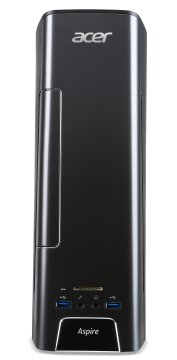Acer Aspire X3-710 Intel® Core™ i3 i3-6100 4 GB DDR3L-SDRAM 1 TB HDD Windows 10 Home USFF PC Nero