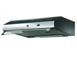 FABER S.p.A. TCH04 SS18A 741 Semintegrato (semincassato) Nero, Acciaio inox 160 m³/h