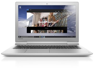 Lenovo IdeaPad 700-15ISK Intel® Core™ i7 i7-6700HQ Computer portatile 39,6 cm (15.6") Full HD 8 GB DDR4-SDRAM 1 TB HDD NVIDIA® GeForce® GTX 950M Wi-Fi 5 (802.11ac) Windows 10 Home Bianco