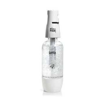 Laica HI8001W gasatore Plastica Trasparente, Bianco