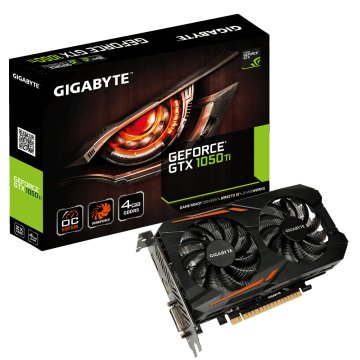 GIGABYTE GV-N105TOC-4GD scheda video NVIDIA GeForce GTX 1050 Ti 4 GB GDDR5