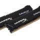 HyperX Savage Memory Black 16GB DDR4 2400MHz Kit memoria 2 x 8 GB 2