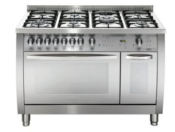 Lofra CSD126GV+E/2Ci Cucina freestanding Electric,Natural gas Gas Stainless steel A