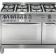 Lofra CSD126GV+E/2Ci Cucina freestanding Electric,Natural gas Gas Acciaio inox 2