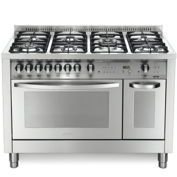 Lofra PD126GV+E/2Ci Cucina freestanding Gas Acciaio inox