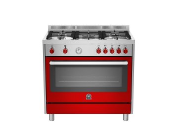 Bertazzoni La Germania Cucina RIS95C 71BXR Rosso Gas