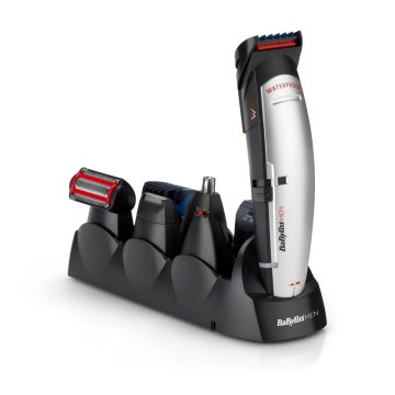 BaByliss 10-in1 Multi Groomer Grigio, Argento Nichel-Metallo Idruro (NiMH)