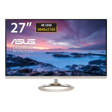 ASUS Designo MX27UC LED display 68,6 cm (27") 3840 x 2160 Pixel 4K Ultra HD Nero, Oro