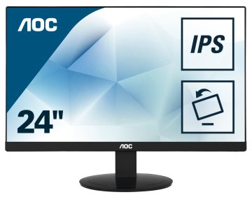 AOC I2480SX Monitor PC 60,5 cm (23.8") 1920 x 1080 Pixel Full HD LED Nero