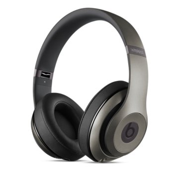 Beats by Dr. Dre Studio Wireless Auricolare Con cavo e senza cavo A Padiglione Musica e Chiamate Bluetooth Titanio