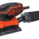 Black & Decker KA450-QS Levigatrice orbitale 16000 Giri/min Nero, Arancione 2