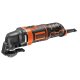 Black & Decker MT300KA-QS multi-strumento oscillante Nero, Arancione 300 W 10000 OPM 3