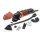 Black & Decker MT300KA-QS multi-strumento oscillante Nero, Arancione 300 W 10000 OPM 8