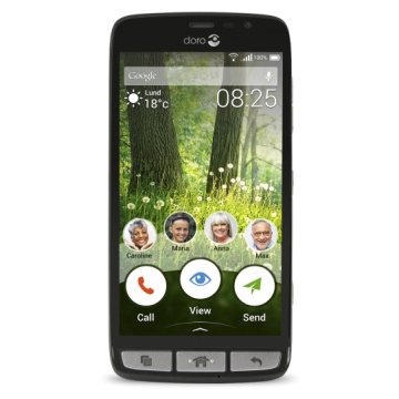 Doro Liberto 825 12,7 cm (5") SIM singola Android 5.1 4G 8 GB 2000 mAh Nero