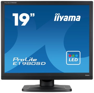 iiyama ProLite E1980SD Monitor PC 48,3 cm (19") 1280 x 1024 Pixel SXGA LED Nero