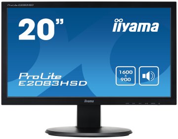 iiyama ProLite E2083HSD-B1 LED display 49,5 cm (19.5") 1600 x 900 Pixel HD+ Nero