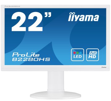 iiyama ProLite B2280HS-W1 Monitor PC 54,6 cm (21.5") 1920 x 1080 Pixel Full HD LED Bianco