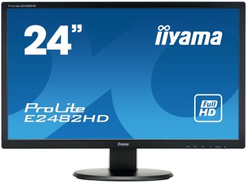 iiyama ProLite E2482HD-B1 LED display 61 cm (24") 1920 x 1080 Pixel Full HD Nero