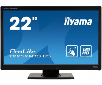 iiyama ProLite T2252MTS-B5 Monitor PC 54,6 cm (21.5") 1920 x 1080 Pixel LCD Touch screen Da tavolo Nero