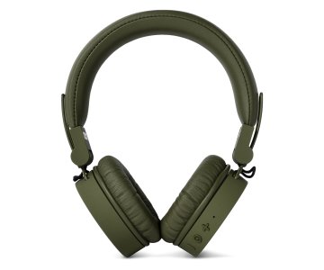Fresh 'n Rebel Caps Wireless Headphones - Cuffie Bluetooth on-ear, verde militare