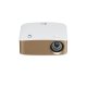 LG PH150G videoproiettore Proiettore a raggio standard 130 ANSI lumen DLP 720p (1280x720) Oro, Bianco 2