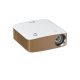 LG PH150G videoproiettore Proiettore a raggio standard 130 ANSI lumen DLP 720p (1280x720) Oro, Bianco 8