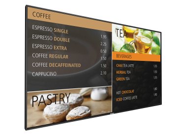 Philips Signage Solutions BDL5590VL Pannello piatto per segnaletica digitale 138,7 cm (54.6") LED 700 cd/m² Full HD Nero