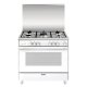 Glem Gas U965VX cucina Elettrico/Gas Bianco 2