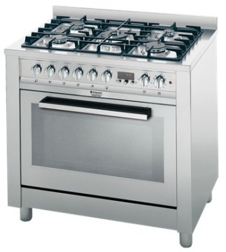 Hotpoint Ariston CP98SEA /HA S Cucina Elettrico Gas Acciaio inox